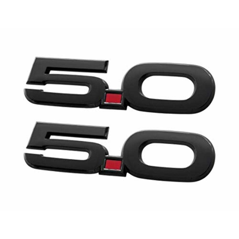 Ford M1447M50AB 2015-2020 Mustang GT 5.0 Fender Emblems Black