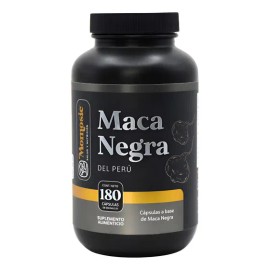 Maca Negra Peruana | 1000 Mg | 180 Caps | Momosie | + Testo