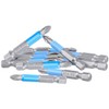 Saipor 10-Piece PoziDriv PZ2 Magnetic Screwdriver Bit Set 50mm/2" Long