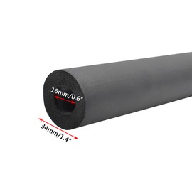 GKYZBB City Pipe Insulation Foam Tube 1.8m Foam tubing Protector of air Conditioning Pipe (16mmx9mm)