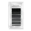 Auto Fan False Eyelashes Women Professional Salon Black Volume False