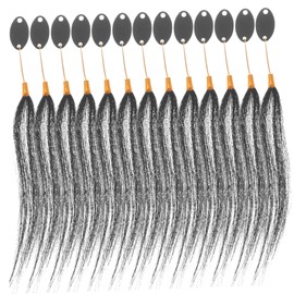 FOMIYES 1set Human Hair Color Strands for Practice Dye Samples with Hair for Stylists for Realistic Coloring Techniques