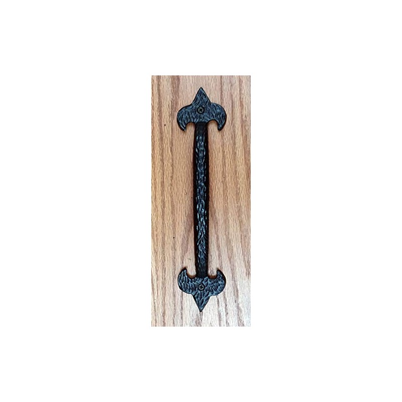 Fleur de Lis Door Pull Handle Gate Pull (10" Size)