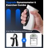 Hand Grip Strength Tester Dynamometer: Digital Electronic Measure Gripper Trainer