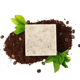 FORESTBORN All Natural Bar Soap with Rough Texture, 5 oz, Mint Crush - Nurturing Nature and Nourishing Lives
