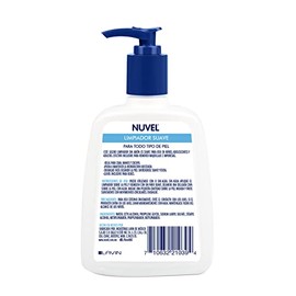 Nuvel Gel Limpiador Facial Diario para Todo Tipo de Piel, Exfoliante Suave con Ácido Salicílico, Elimina Impurezas y Exceso de Grasa, 473 ml, Jabón Facial Cuidado Facial Piel Grasa