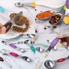 Magnetic Measuring Spoons Sets of 9, WOVTE Dual Sided Stainless