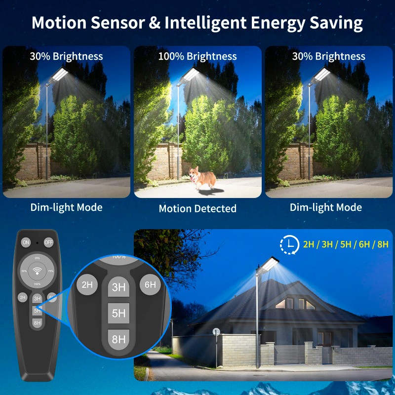 Ready Local Stock High Brightness IP65 Solar LED Street Light