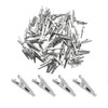 HONGYUTAI (Pack of 100pcs) 28mm Mini Metal Alligator Clip