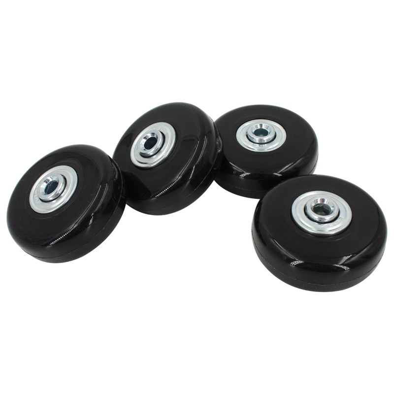 AcbbMNS 4 Pcs Luggage Suitcase Replacement Wheels 50mm x 18mm,
