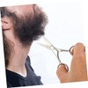 Gatuida 3sets Stainless Steel Beard Scissors and Comb for Grooming