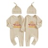 YOKJZJD Newborn Baby Girl Boy Twins Matching Outfits Womb Mates