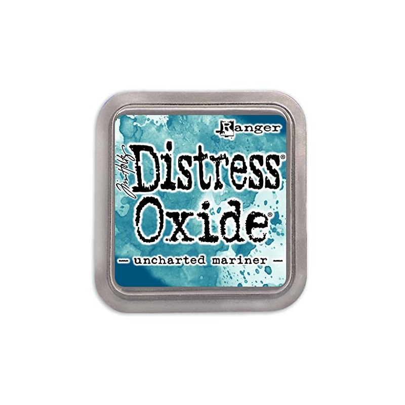 RANGER INDUSTRIES Tim Holtz-Distress-Oxide Ink Pad-Uncharted Mariner, 3 x 3