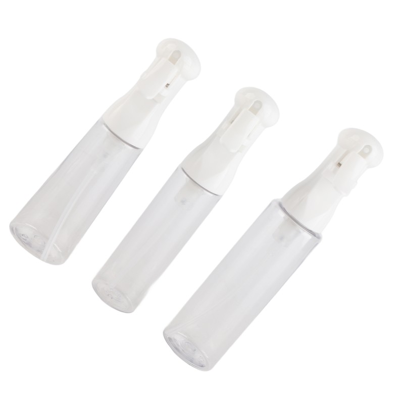 3pcs Fine Mist Spray Bottle Refillable Uniform Spraying Ergonomic Design