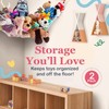 Lilly's Love Large Stuffed Animal Hammock | Corner Hanging Organizer,