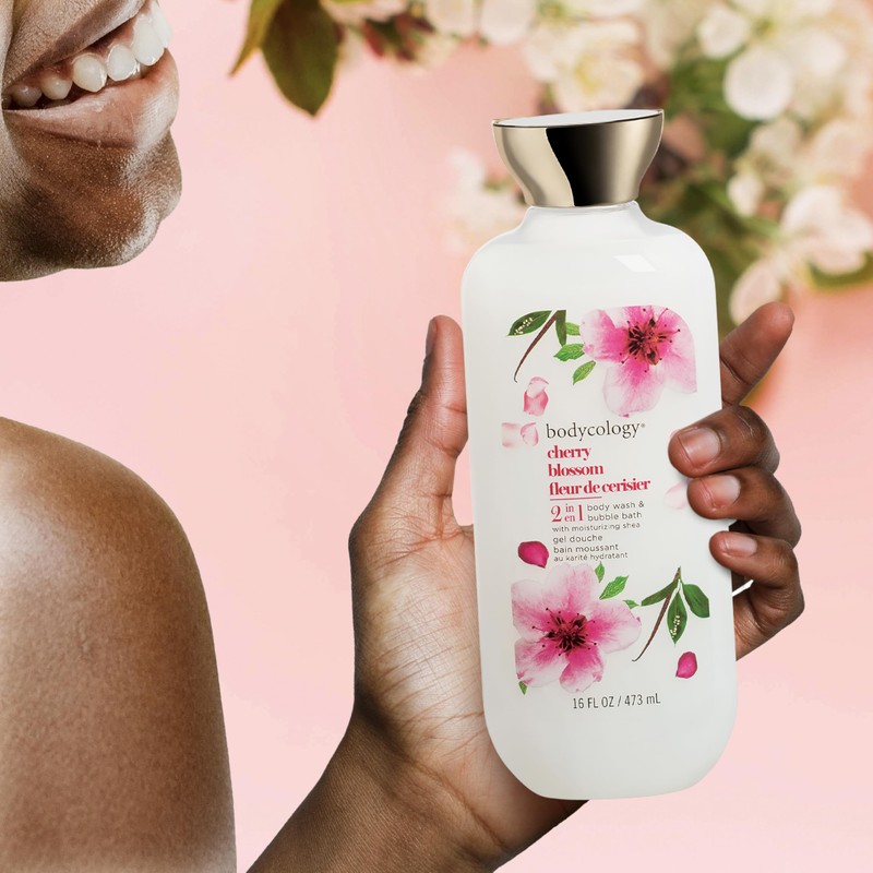 Bodycology Cherry Blossom 2-in-1 Body Wash and Bubble Bath
