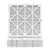 20x20x1 Air Filter 6-Pack, Pleated MERV 10 By Glasfloss -