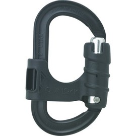 AUSTRIALPIN KA65BK-X Carabiner, Black, Pack of 1