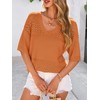 PRETTYGARDEN Women's Short Sleeve Sweater Tops 2025 Spring Summer Casual