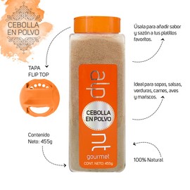 ALPONT GOURMET Cebolla en Polvo, 455 g