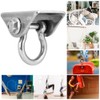 Stainless Steel D Type Suspension Swing Hanger Hook Fixed Plate