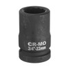 sourcing map 3/4-Inch Drive 12 Point Impact Socket 22mm Metric