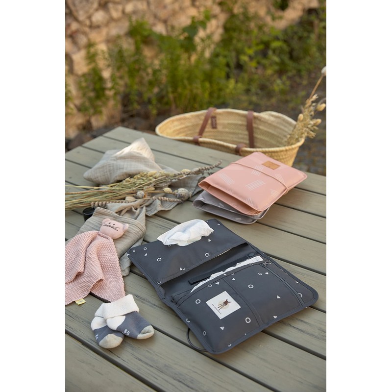 LÄSSIG Universe Baby Nappy Bag with Changing Mat for Travelling