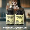 Ácido Alfa Lipóico Ala 600mg Por Cápsula Potenciado Cúrcuma Curcumina