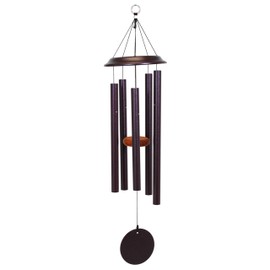Shenandoah Melodies by Wind River - 35 inch Plum Wind Chime for Patio, Backyard, Garden, and Outdoor décor (Aluminum Chime) Made in The USA