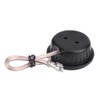 CYSFETENA Car Tweeter, Stainless Steel 150W 12V DC 2Pcs Auto