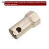 sourcing map Spindle Nut Socket 41mm 6 Point Wheel Bearing