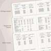 And Per Se Budget Planner, Monthly Budget Notebook with Expense
