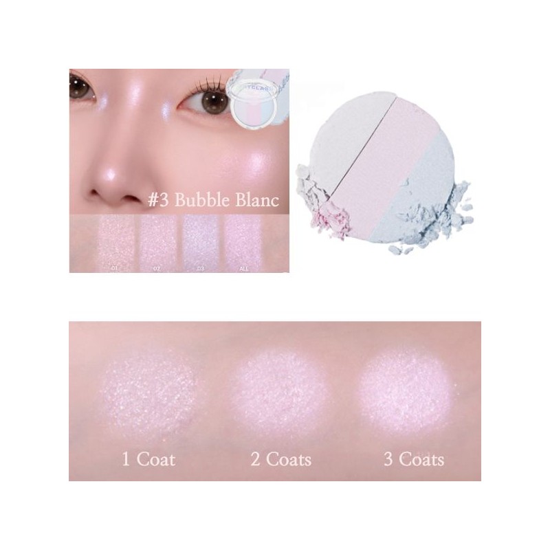 TOO COOL FOR SCHOOL By Rodin Highlighter Enlumineur 11g, Color:01