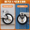 Chumia 16 Pack Padlocks Keyed Alike, Stainless Steel 2-3/4" Wide,
