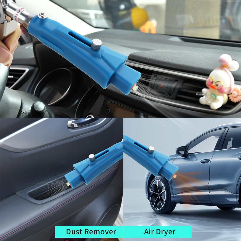 GOCCIDA Upgraded Tornado Air Blow Gun for Deep Car Cleaning
