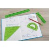 Eberhard Faber 570005 Geometry Set with 2 Rulers (Approx. 15