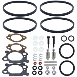 498260 Carburetor Overhaul Kit Gasket for Briggs Straton 493762 490937 398183 498261 T490937 3.5hp 4hp Max Series 5hp Horizontal Engines (Pack of 2)