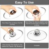 Set of 3 Pot Lid Handle with Thermometer Pot Lid