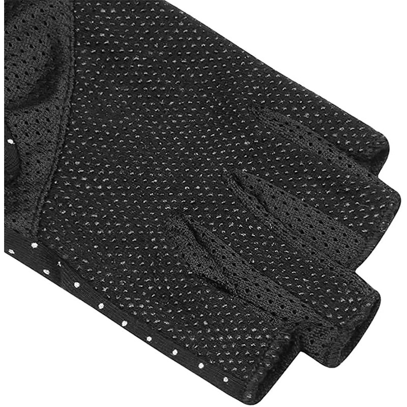 AfinderJP Fingerless Gloves, Women's, Short Gloves, UV Protection, Thin, Breathable,