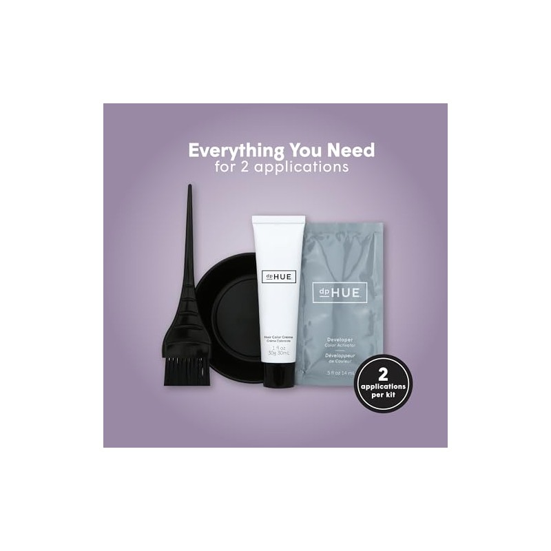 Dphue Root Touch-up Kit - 6.0 Medium Brown 2 Applications