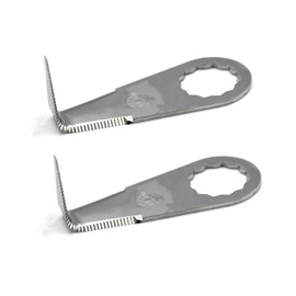 (2 Packs) Air Windshield Knife Blades L-Shaped Serrated Cutting Blade for Car Window Seal Cutter Auto Glass Adhesive Cut-Out Knife Windscreen Removal Tool