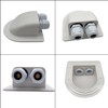 Solar Cable Grommet, Solar Double Cable Entry Gland, Waterproof Solar