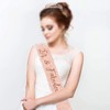 SZHUIHER 24th Birthday Sash and Tiara for Girls, Rose Gold