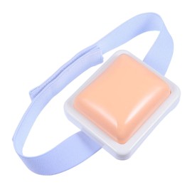 VILLCASE Pack of 2 Injection Pads Plastic Intramuscular Injection Training Cushion Med Injection Exercise Mat Model for Nurse Medical Students Educational Training Tool