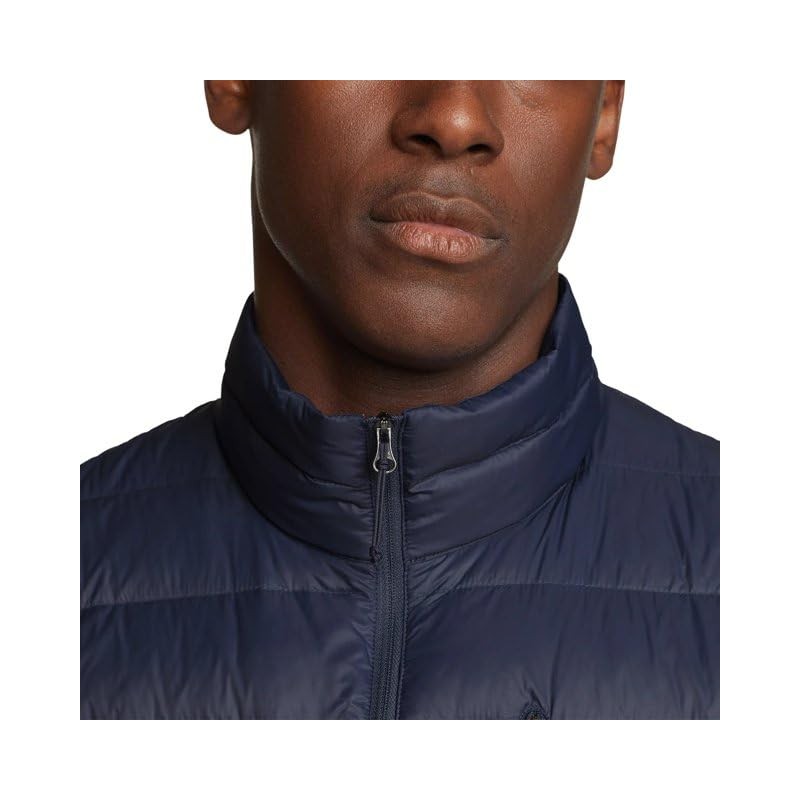 Eddie Bauer Men's Down Puffer Vest (Blue, Large)