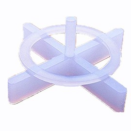 Tipu 200-Pcs 1/16"(2mm) Removable Tile Spacers, Reusable Cross Tile Spacer for Spacing of Floor or Wall Tiles, White