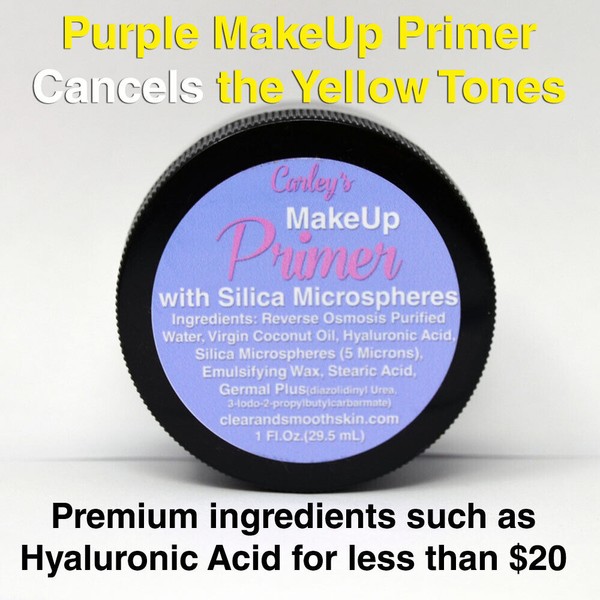 Carley's MakeUp Primer: Smooths fine lines, pores & reduces excess oil/moisture