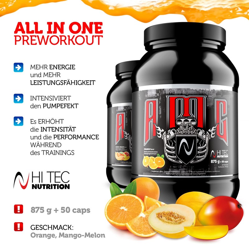 Hi Tec Nutrition A.M.G (AMG), 925 g (875 g +