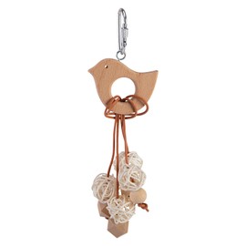 PLUSHCEWT Budgie Toys,Parrot Toys,Bird Toys,Foraging Toys in Natural Safer Material,Parrots Chewing Hanging Foraging Toys,Bird Beak Grinding Puzzle Toys,Budgie Toys and Accessories