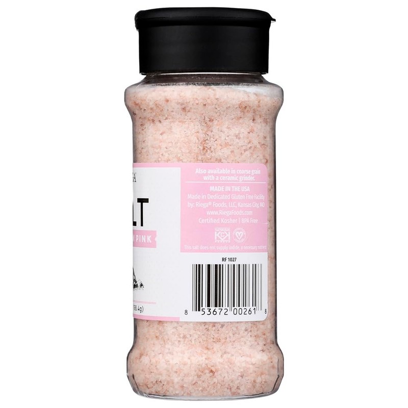 Riega Himalayan Pink Seasoning Salt 7 oz (Pack of 3)